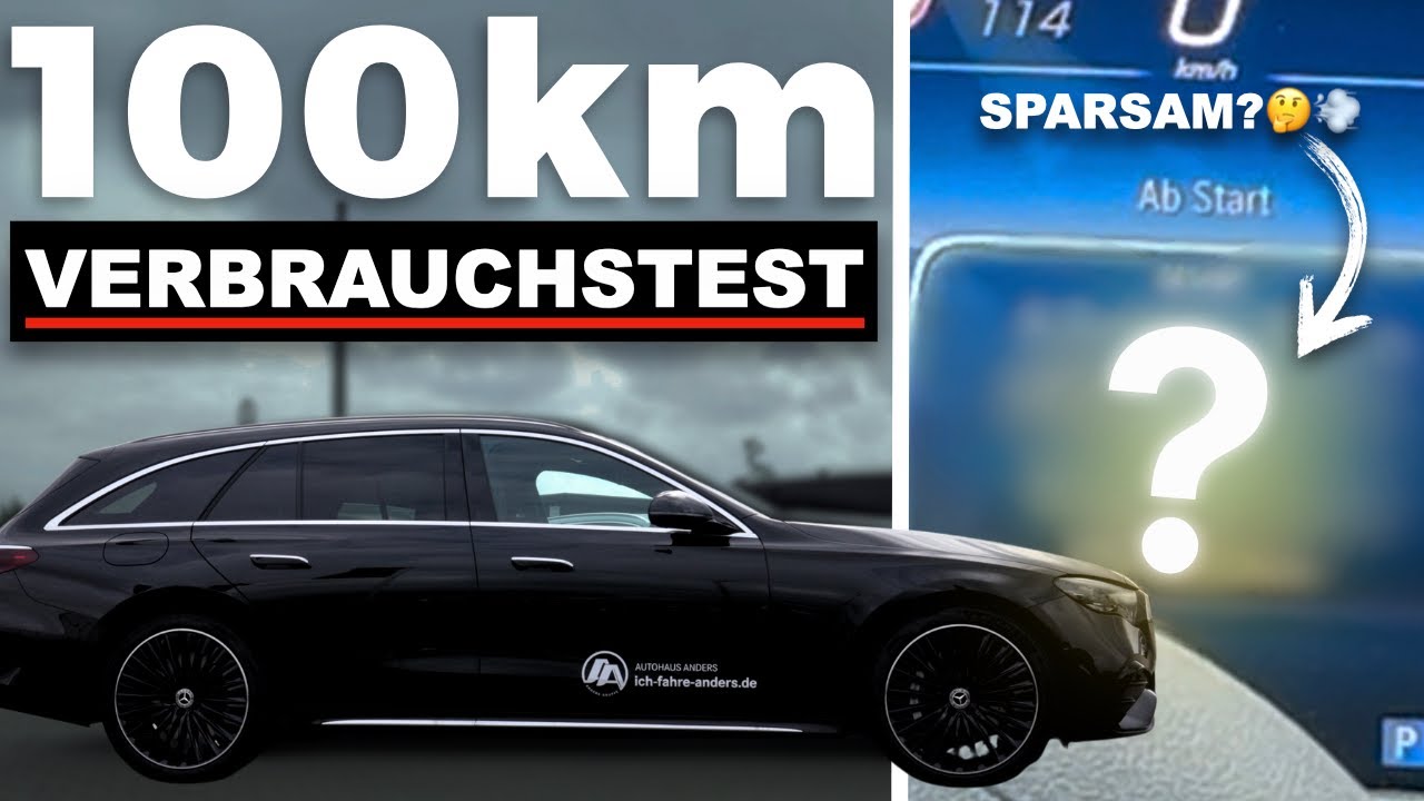 Wie viel VERBRAUCHT diese E-Klasse als PLUG-IN HYBRID?!  I Mercedes-Benz E 300de T-Modell