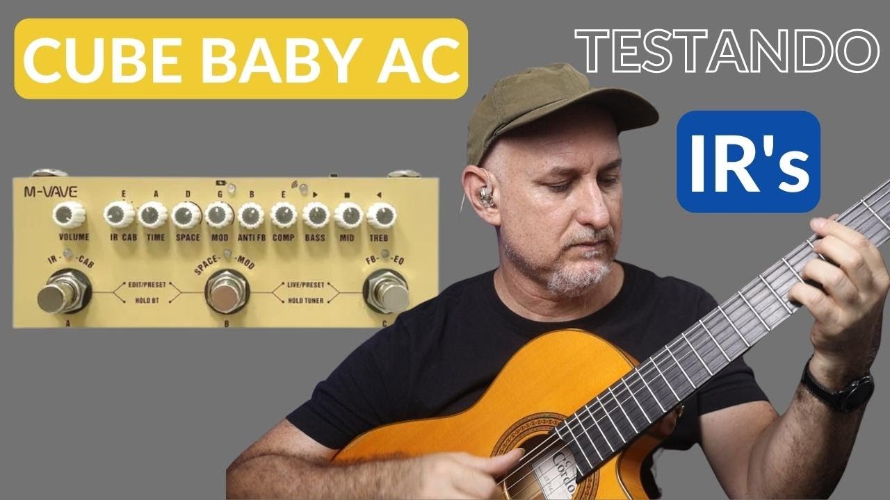 Cuvave/M-Vave Cube Baby AC: Teste de IR's Nylon e Aço!