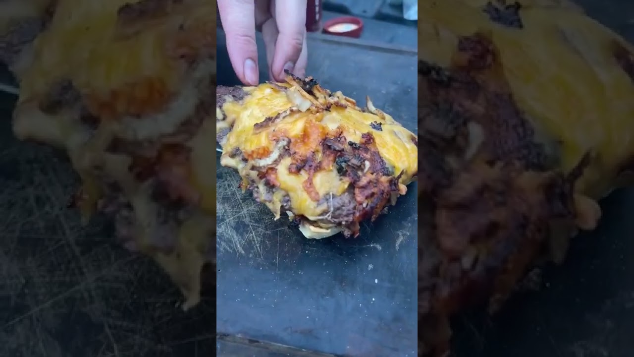 Is wild game healthier than beef?? ANTELOPE burger #shorts