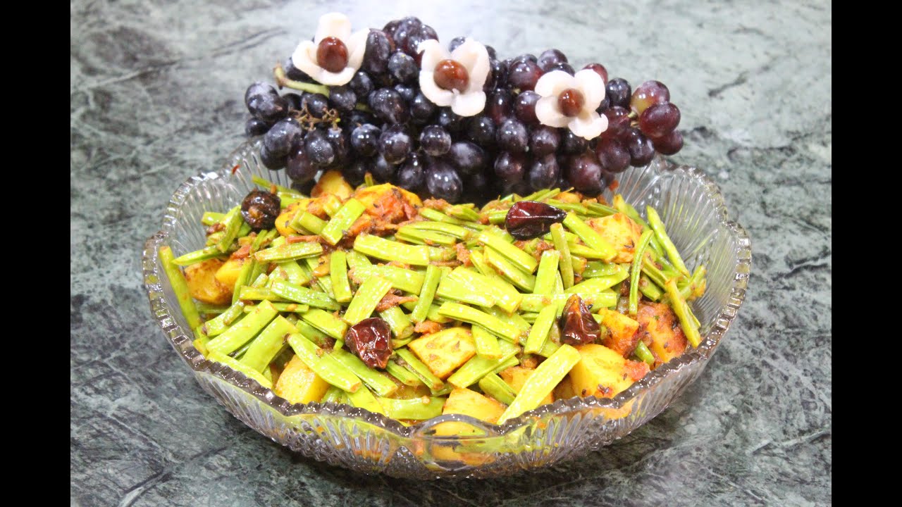 Cluster Beans with Potato🫒🥔🍡