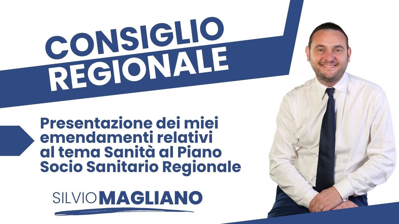 PSSR, i miei emendamenti relativi al tema Sanità