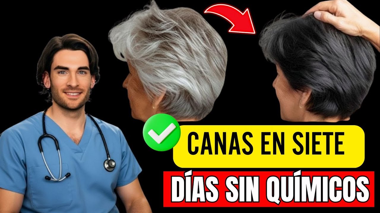 Método para prevenir las canas en 7 días SIN QUÍMICOS – Dr. MANOCHI