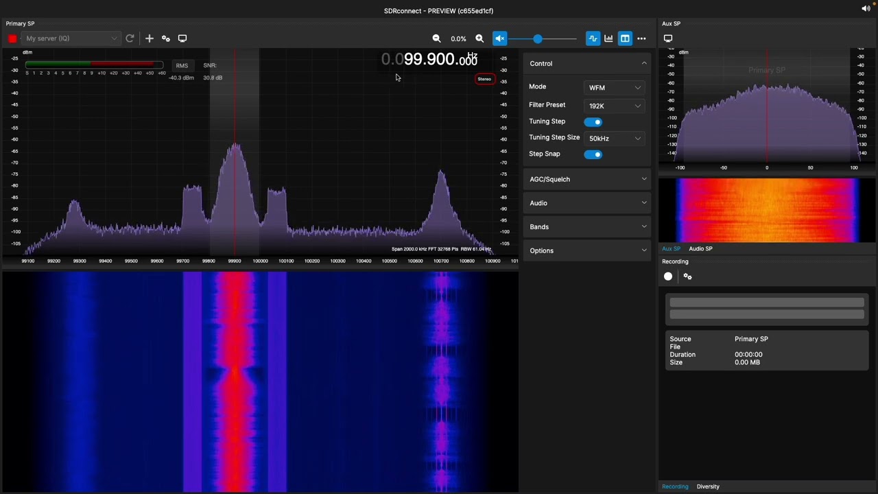 SDRplay - SDRconnect Networking   (VID639)