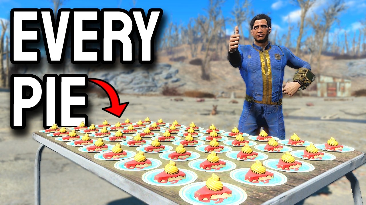 I Collected EVERY Perfectly Preserved Pie In Fallout 4