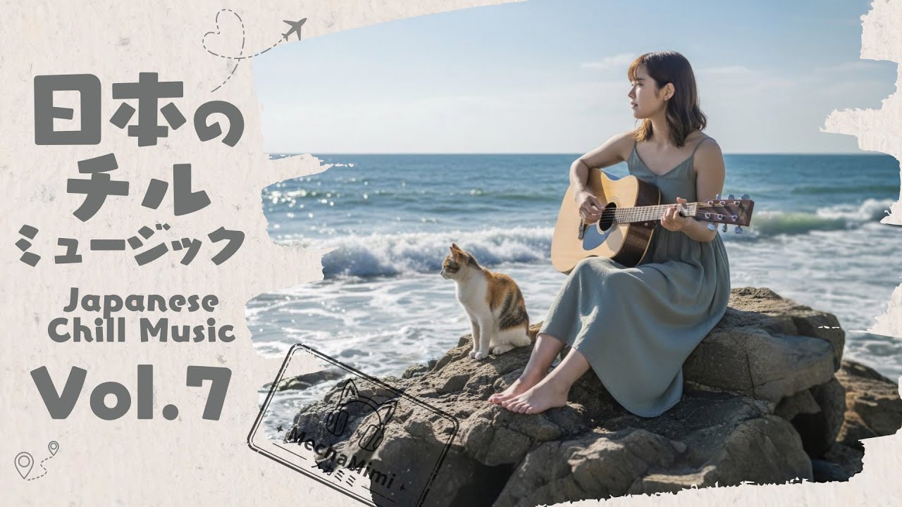 メカミミの日本のチルミュージック Vol.7 | 日差しに包まれる心地よいチルポップ (MechaMimi Japanese Chill Music Vol.7)
