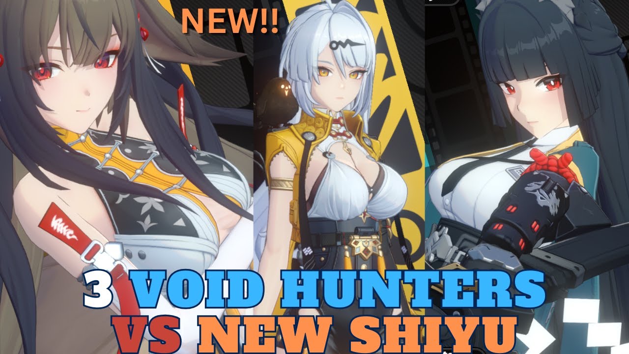 3 M0W0 Void Hunters takes down the new shiyu defence | zenless zone zero 2.5 |
