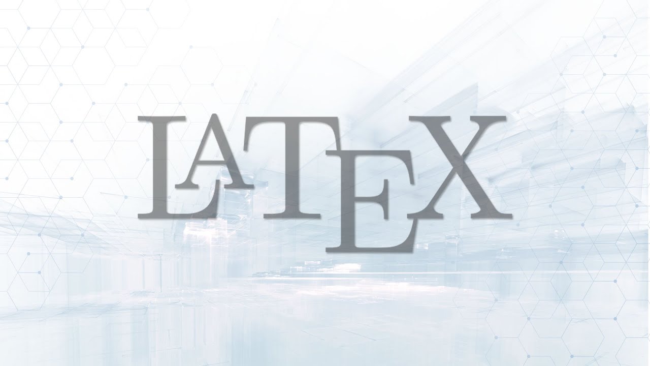 Learn LaTeX - How To Use LaTeX