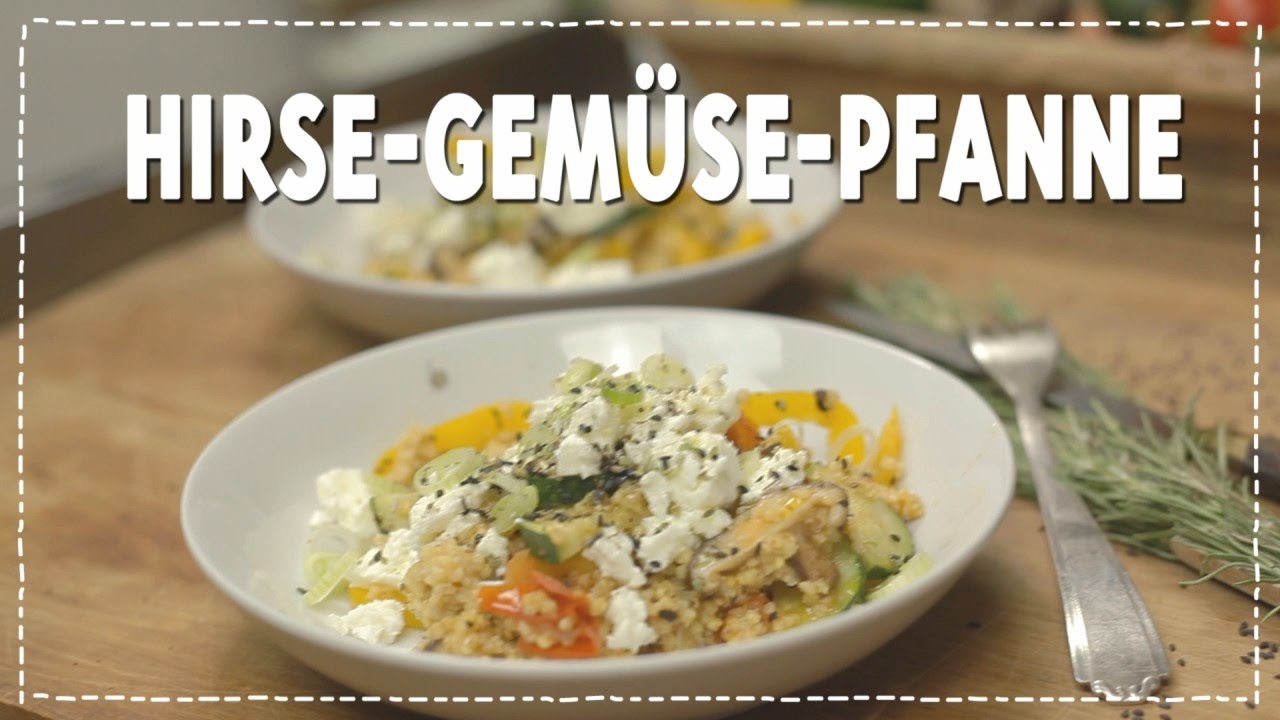 Hirse-Gemüse Pfanne