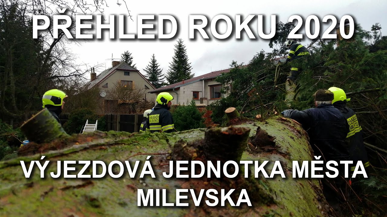 Přehled roku 2020 - Jednotka sboru dobrovolných hasičů Milevsko