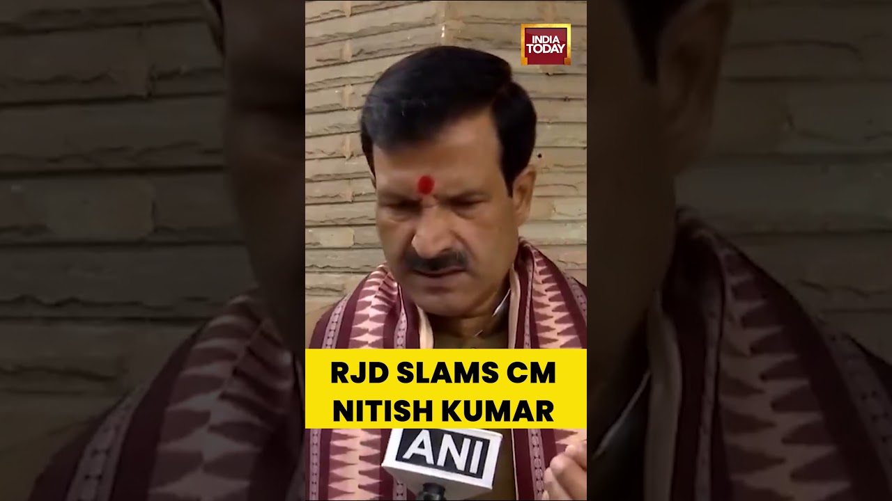 RJD Leader Mrityunjay Tiwari Questions Nitish Kumar&rsquo;s Capability to Lead Bihar as CM