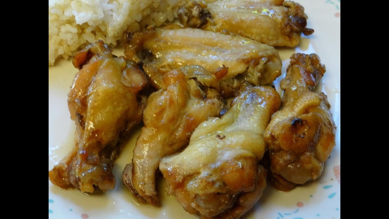 Slow Cooker Teriyaki Chicken Wings