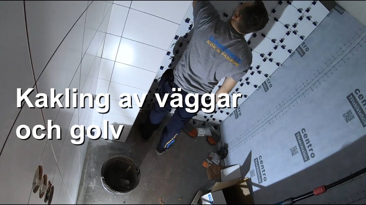 Badrumsrenovering timelap - Dåderman