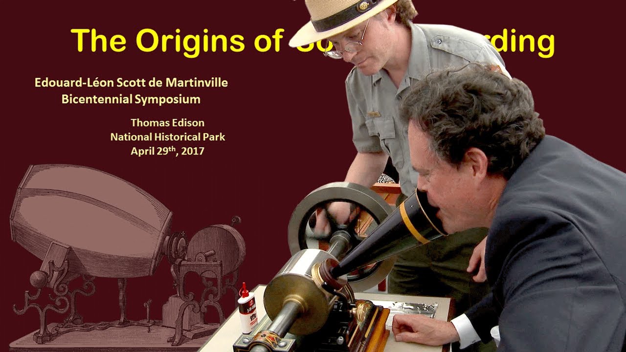 Phonautograph & Phonograph Demonstration  [Jerry Fabris, David Giovannoni, Bob Ferrel, Tony Wellman]