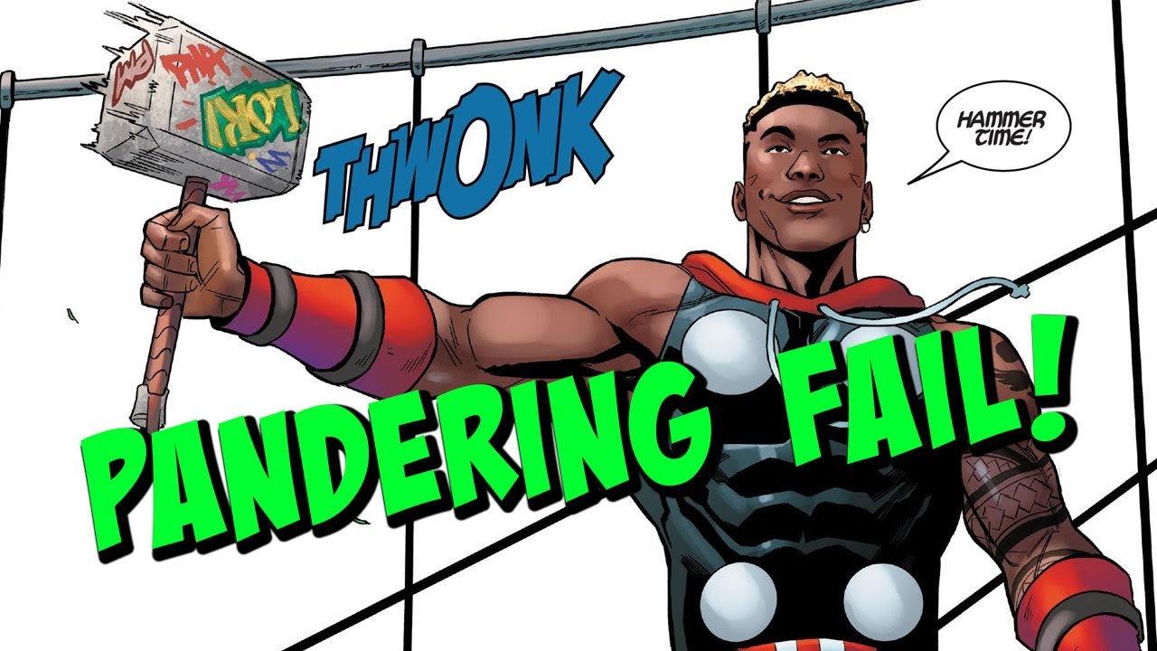 Marvel Comics RACISM! Miles Morales Thor Full-On Black STEREOTYPES!