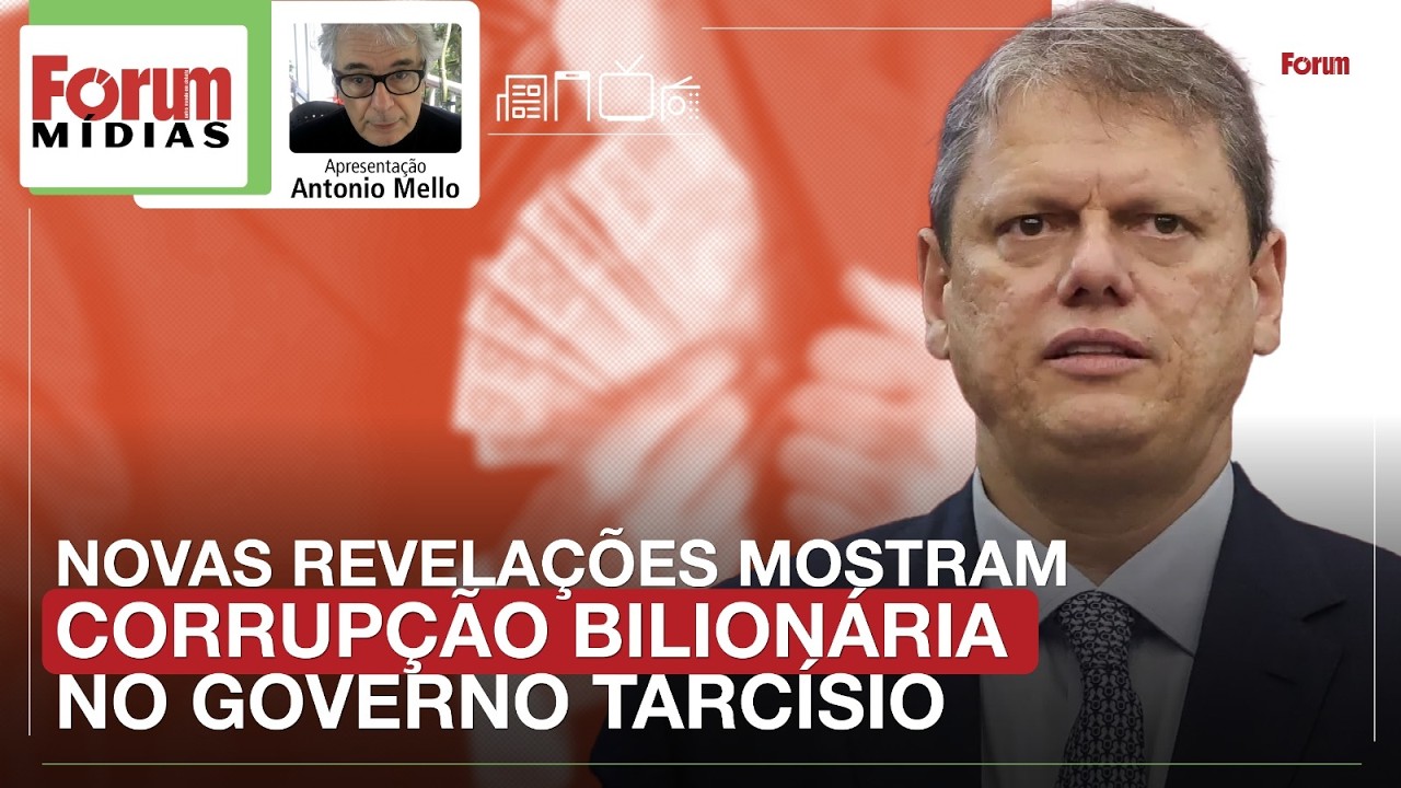 NOVAS REVELA&Ccedil;&Otilde;ES MOSTRAM CORRUP&Ccedil;&Atilde;O BILION&Aacute;RIA NO GOVERNO TARC&Iacute;SIO | F&oacute;rum M&iacute;dias 15.04.26