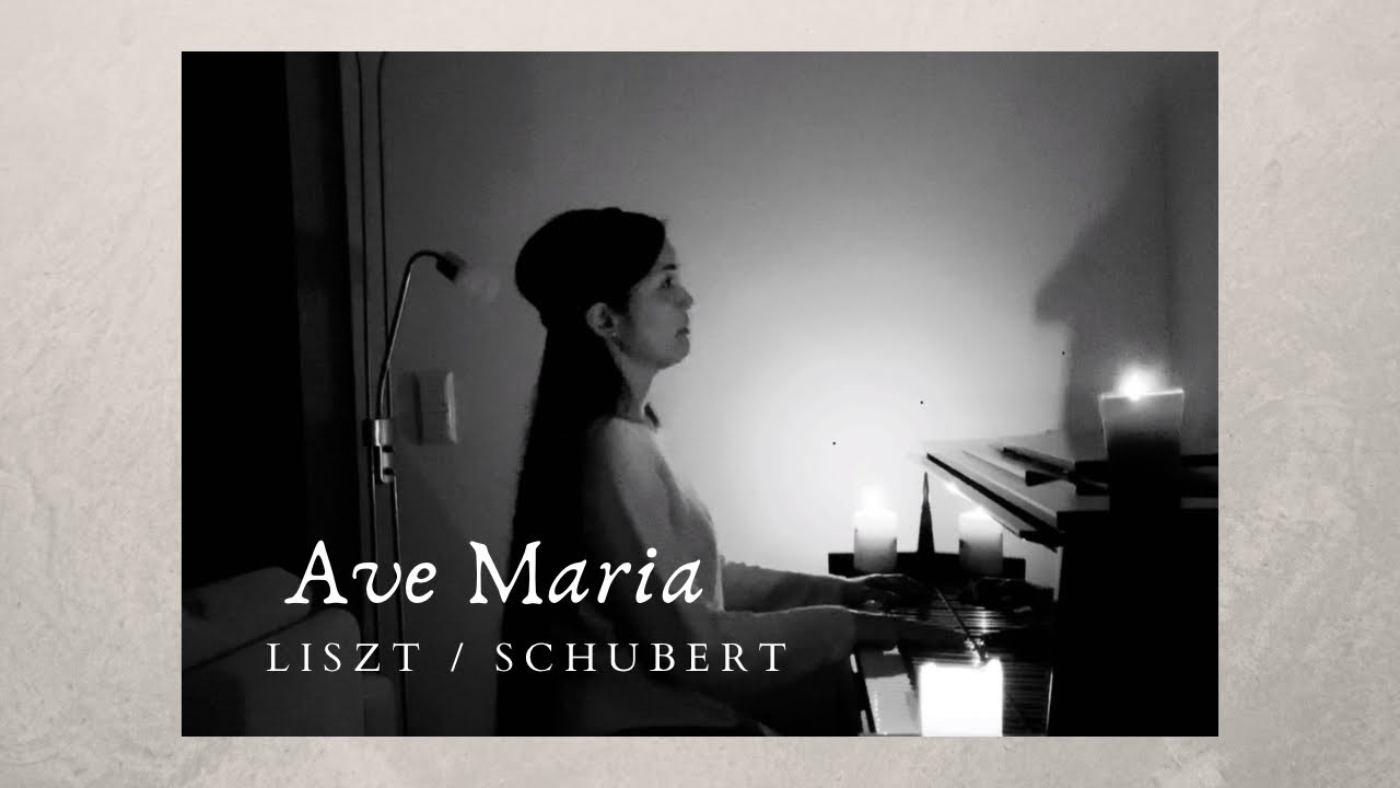 「Ave Maria」Schubert / bearbeitet von Liszt   Piano Solo ⭐︎アヴェ・マリア/ シューベルト作曲　リスト編曲　ピアノ