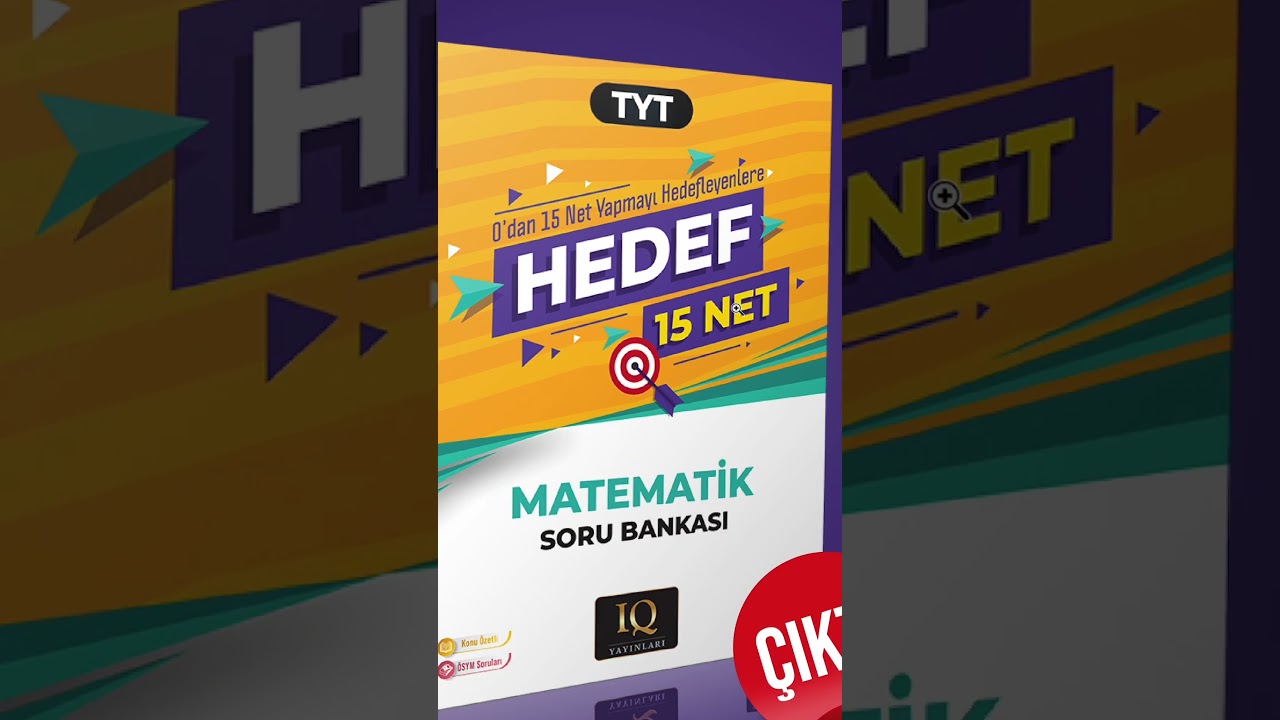 Matematikte Başarısızlığı Unutun: Hedef 15 Net Soru Bankası ile Başarıya Ulaşın!