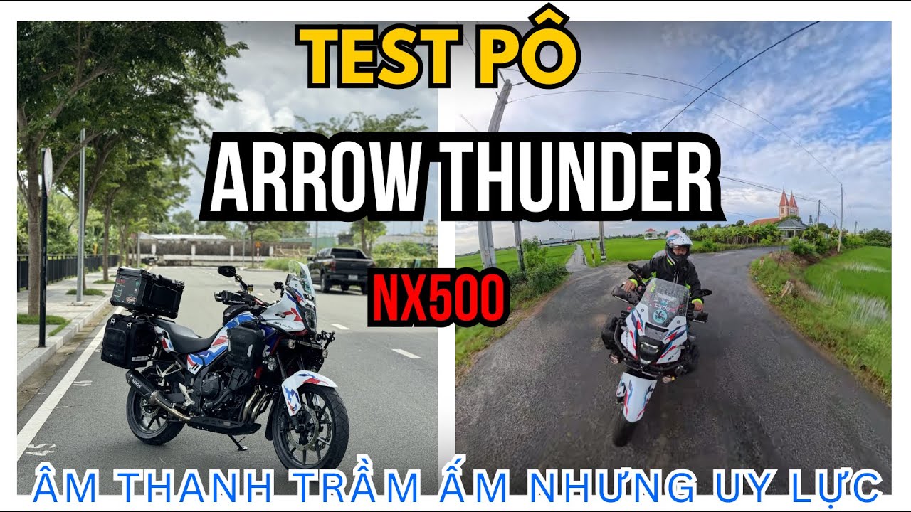 [CMV-74] TEST PÔ ARROW THUNDER cho NX500 trong một ngày mưa gió | Âm thanh trầm ấm nhưng uy lực! 🔥