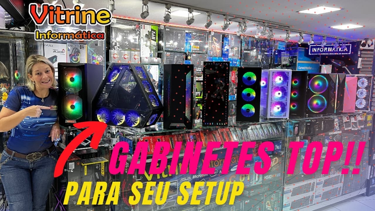 GABINETES TOP para o seu Setup!