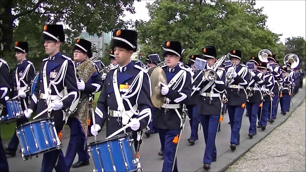 Trompetterkorps der Koninklijke Marechaussee - Prinsjesdag Den Haag 2015