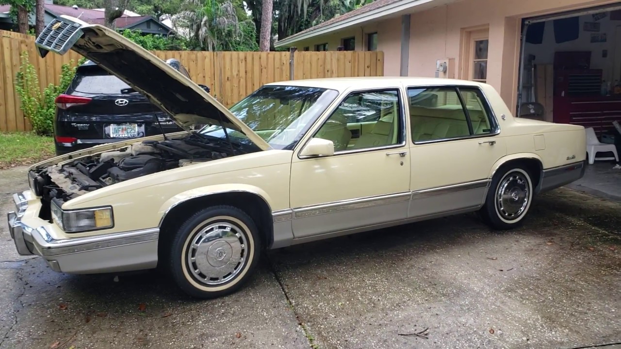 Grandmas 1991 Cadillac Sedan Deville on ebay