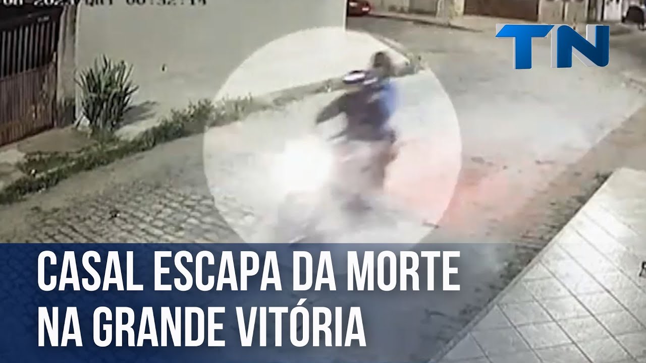 Casal escapa da morte na Grande Vitória