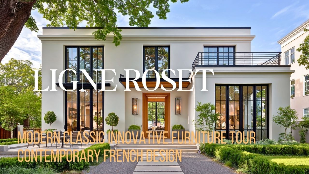 Ligne Roset modern classic innovative furniture tour contemporary French design ideas