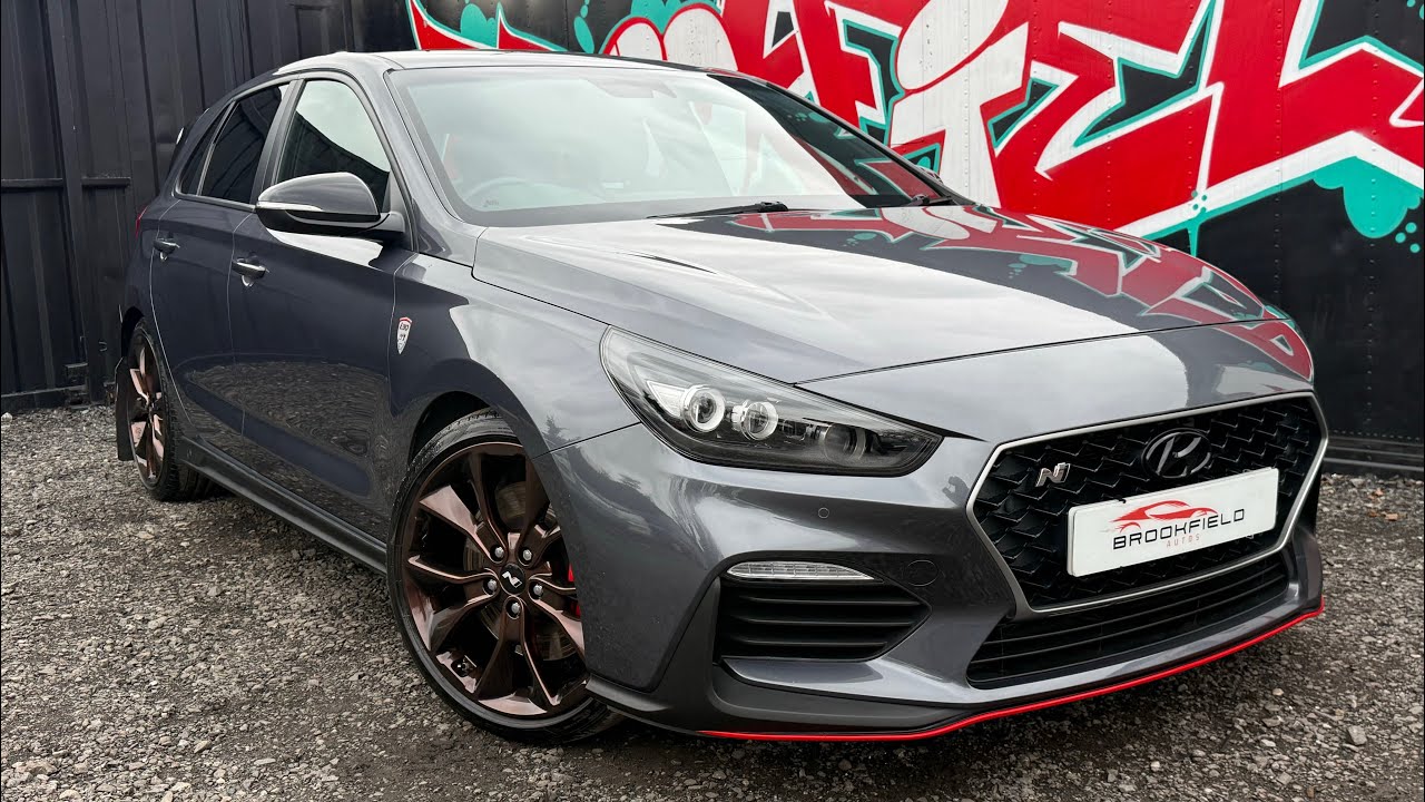 2018 Hyundai i30 N finished in Micro Grey @ BROOKFIELD AUTOS