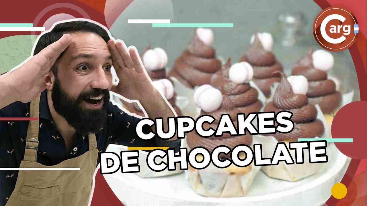 COMO PREPARAR UNOS RICOS CUPCAKES DE CHOCOLATE CON MANÍ