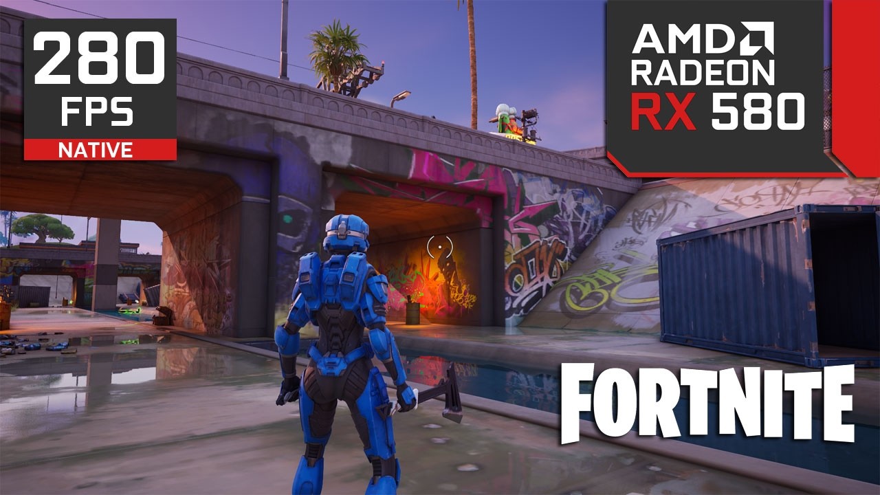 Fortnite Chapter 7 Season 2 - RX 580 - All Settings Tested