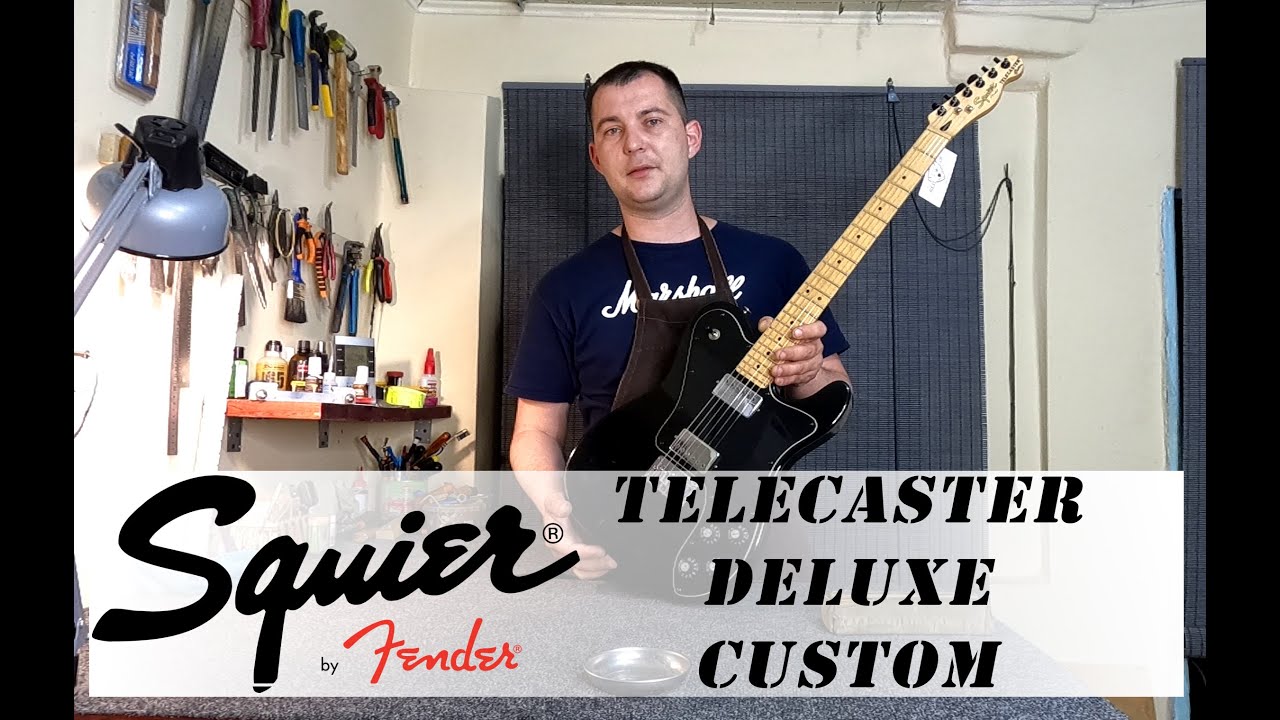 Squier by Fender Telecaster DELUXE Custom серии, обзор электрогитары