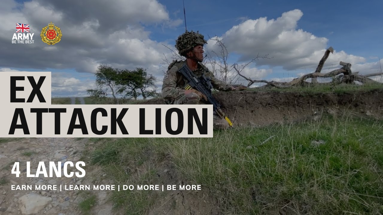 Ex ATTACK LION | British Army Reserve Exercise | 4th Battalion The Duke of Lancaster's Regiment