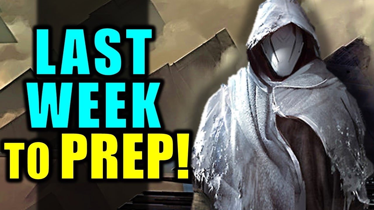 LAST WEEK to Prep for Season 11! - Prep Guide! | Destiny 2