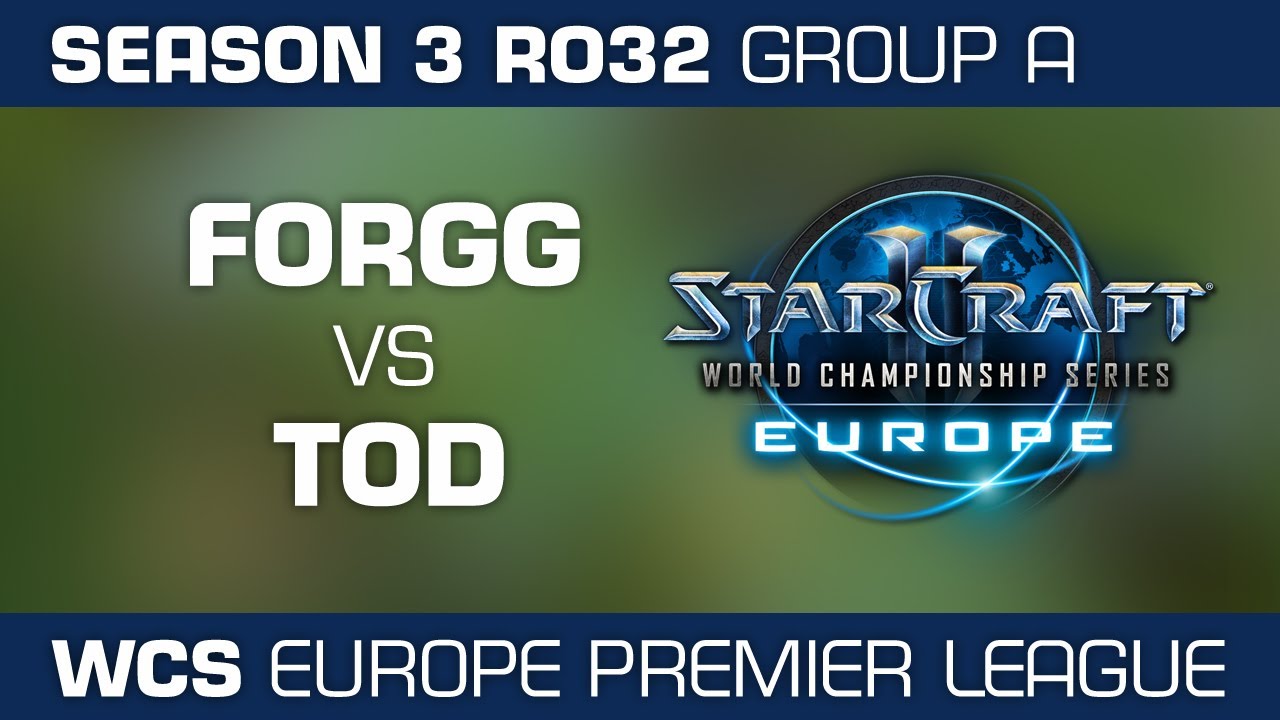 ToD vs. ForGG - Group A Ro32 - WCS Europe Season 3 - StarCraft 2