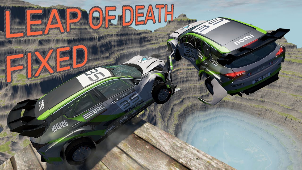 Я исправил прыжок смерти - BeamNG.drive