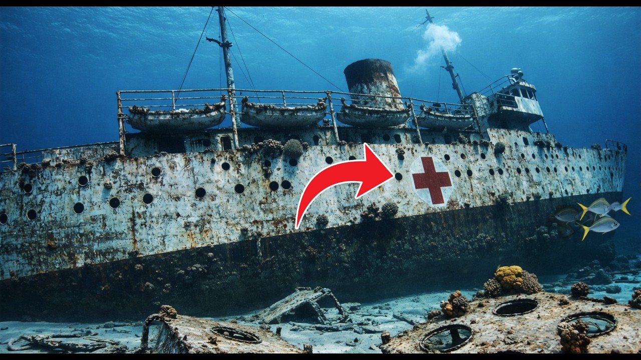 The Sunken HOSPITAL SHIP: A World War II MEDICAL VESSEL Lost at Sea