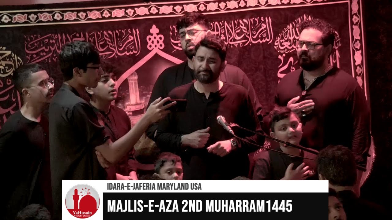 Idara-e-Jaferia Maryland USA | Noha Maatamdari 2nd Muharram | 7-20-2023