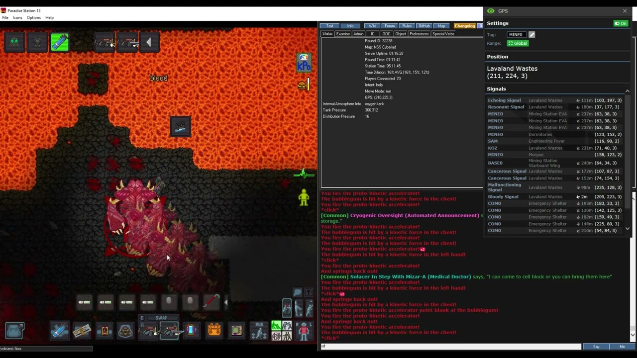 SS13 Paradise - Live server bubblegum kill [Two KPAs]