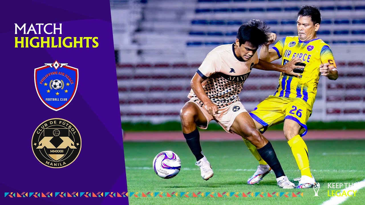 #CPA2023 | Philippine Air Force FC vs. CF Manila