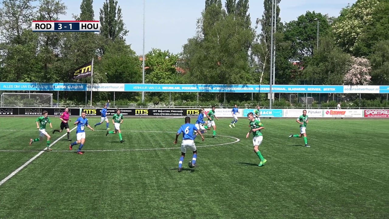 Roda 23 O14-1 - sv Houten O14-1 zaterdag 12 mei 2018