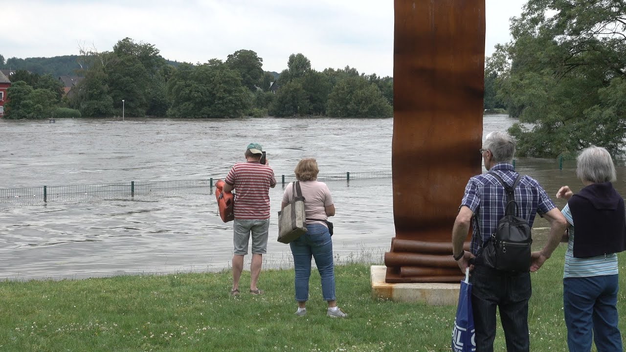 Hochwasser in Essen Kettwig.  15. Juli 2021