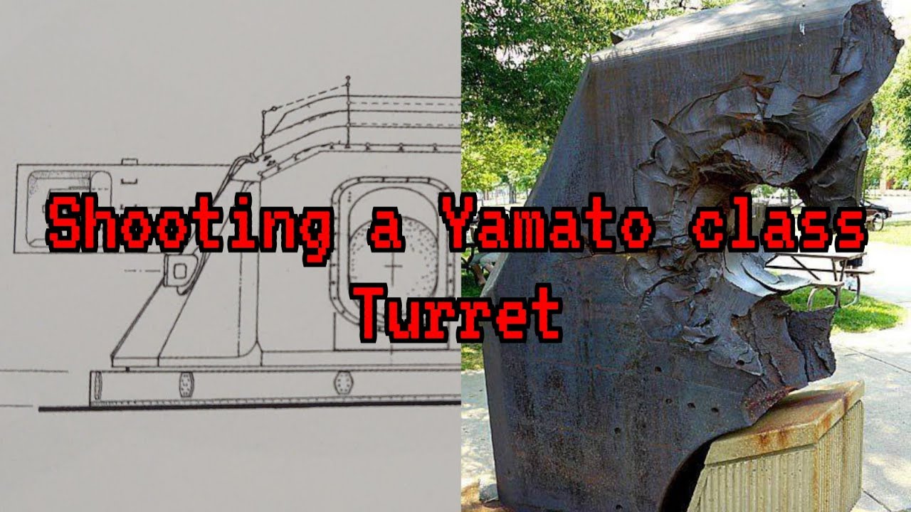 Shinano turret armor test.