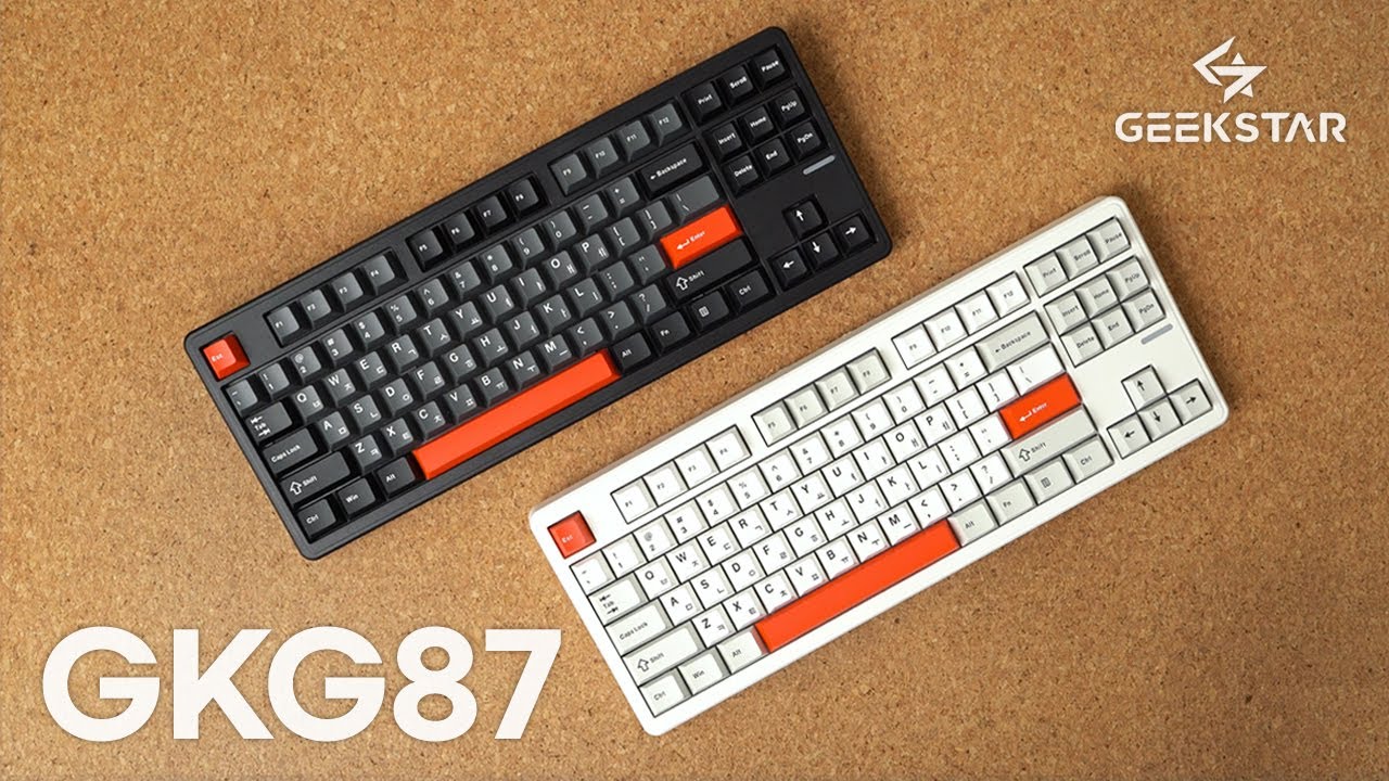 오일리한 크레파스 질감을 가진 스위치 느껴보셨나요? GEEKSTAR GKG87