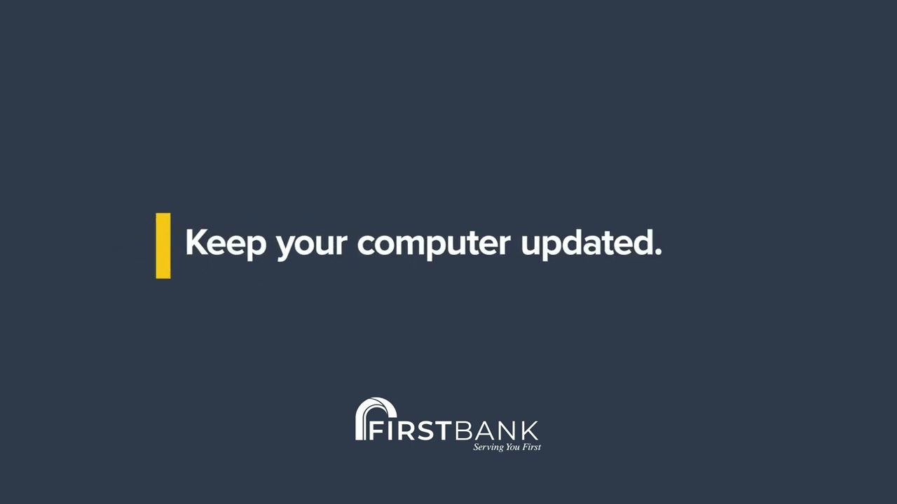 First Bank Fraud Prevention Tips