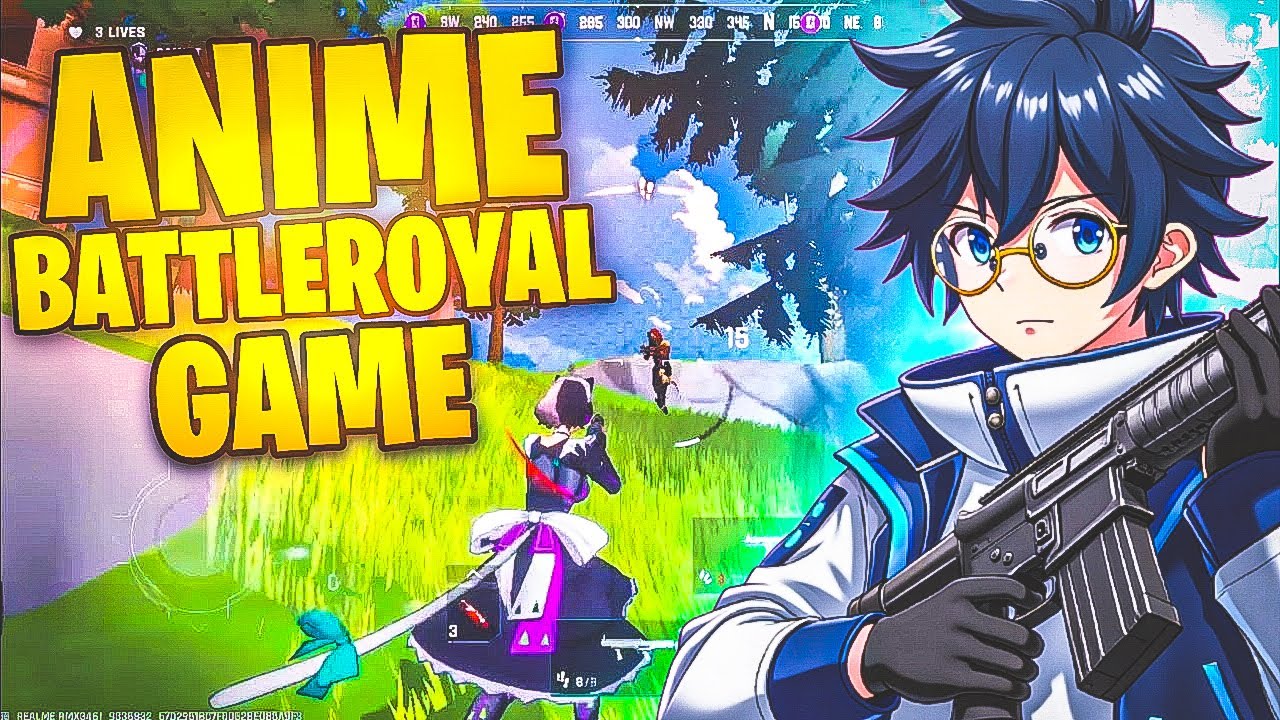 🔥NEW ANIME BATTLE ROYALE GAME | AimLock : Battle Royale Gameplay Review
