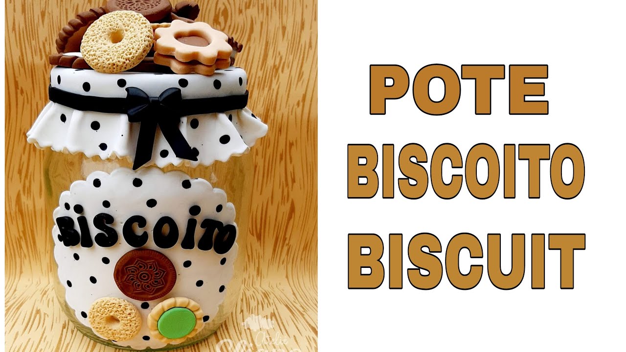 Pote biscoito de biscuit
