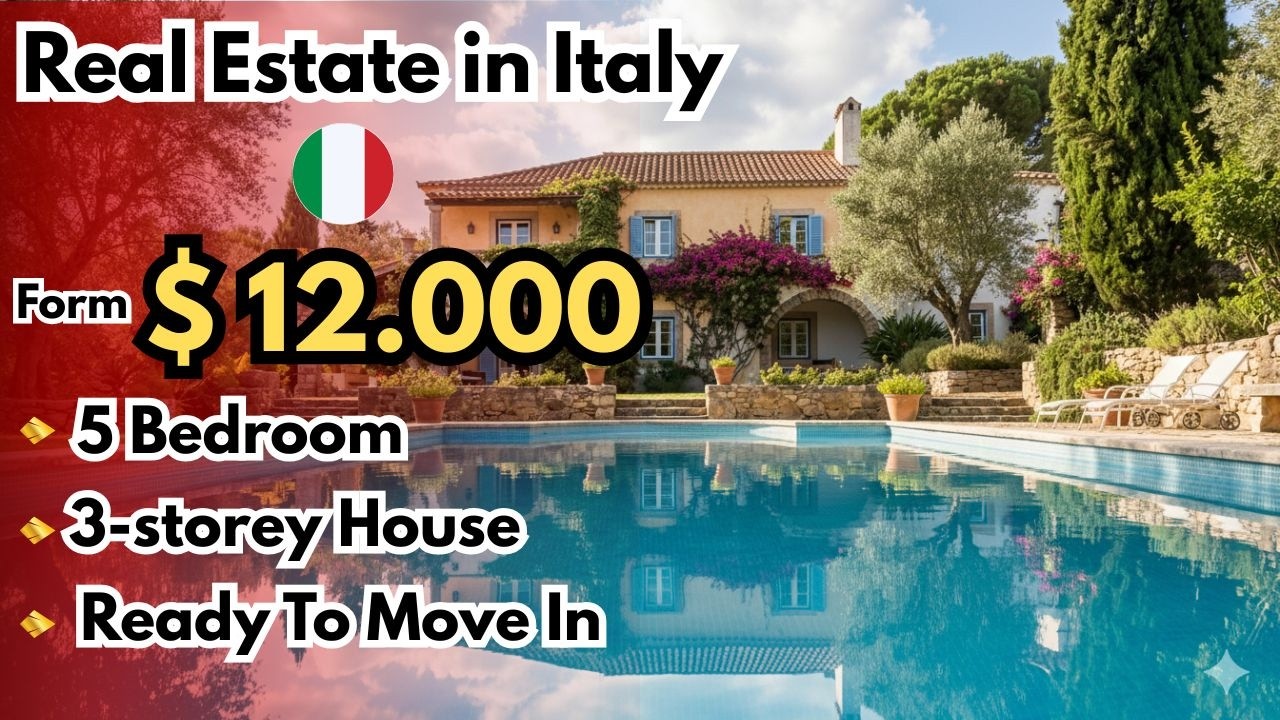 2 Perfect cheapest RealEstate In Italy 2026 | Cheapest House Tour in Italy 2026
