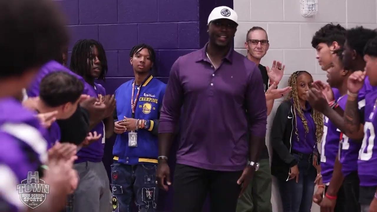 Jerrod Johnson Humble Jersey Retirement Ceremony 9.21.24