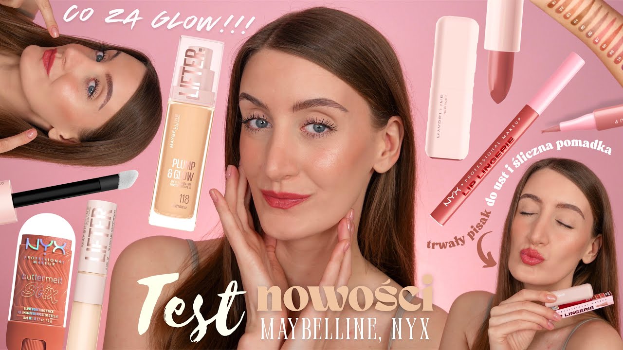Nareszcie są! TEST GORĄCYCH NOWOŚCI 🤎 seria Maybelline LIFTER, trwały pisak do ust i róż NYX
