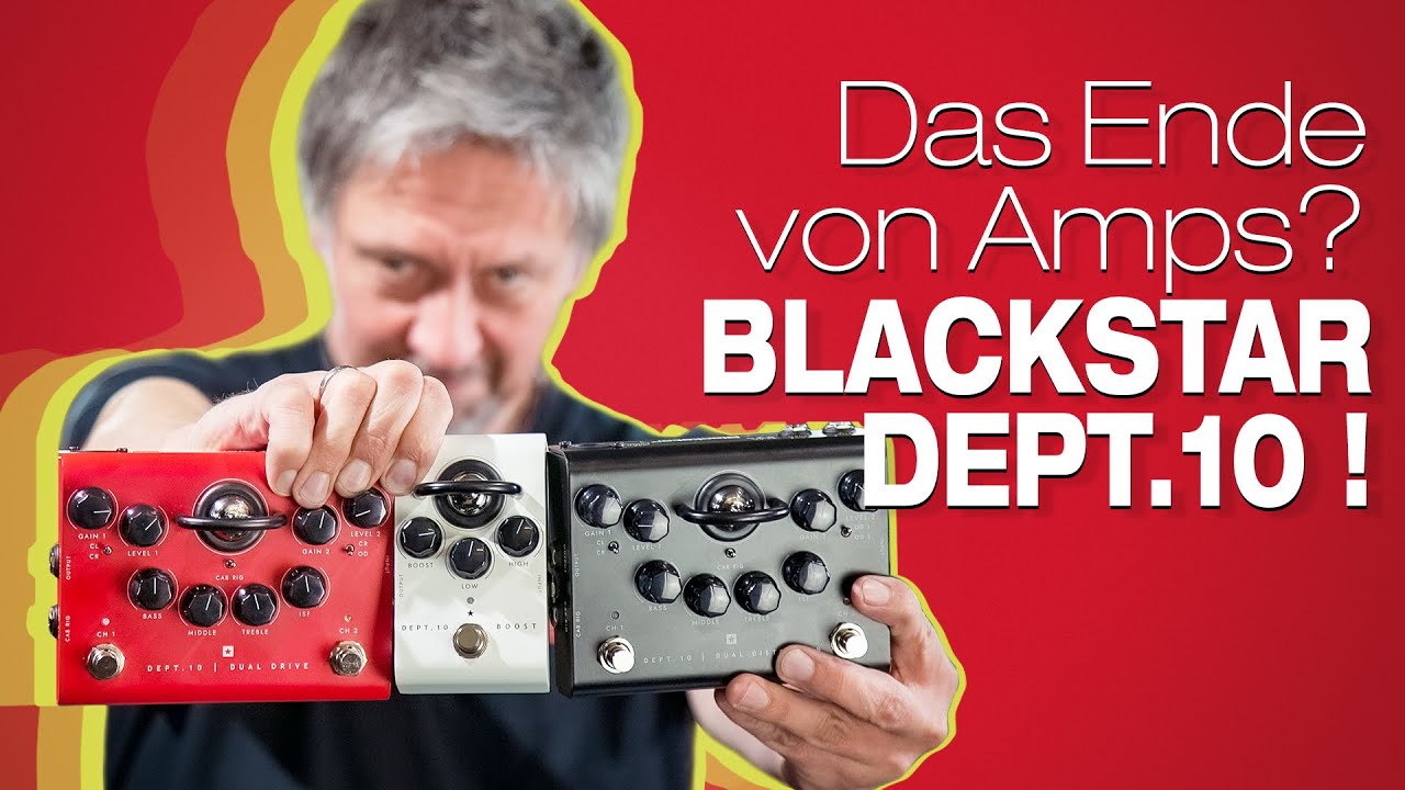 BLACKSTAR Dept. 10 Pedale - Dual Drive, Dual Distortion & Boost